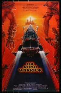 2y664 LOT OF 5 UNFOLDED 18X28 MAD MAX 2: THE ROAD WARRIOR SPECIAL POSTERS 1981 great artwork!