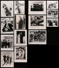 2y530 LOT OF 14 THEATRICAL AND TV RE-RELEASE 8X10 STILLS AND PHOTOS R1960s-2000s cool images!