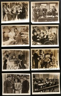 2y518 LOT OF 21 8X10 STILLS 1930s-1940s scenes & portraits from a variety of different movies!