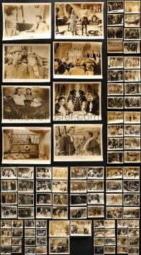2y457 LOT OF 107 8X10 STILLS 1950s great scenes from a variety of different movies!