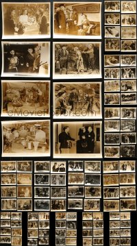 2y458 LOT OF 104 8X10 STILLS 1940s-1950s great scenes from a variety of different movies!