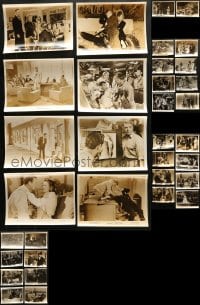 2y492 LOT OF 50 8X10 STILLS 1940s-1950s scenes & portraits from a variety of different movies!