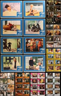 2y109 LOT OF 80 1960S-70S LOBBY CARDS 1960s-1970s complete sets from a variety of different movies!