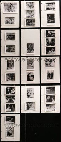 2y007 LOT OF 29 THUNDERBALL PHOTOS 1970s Sean Connery as James Bond, Claudine Auger, Paluzzi
