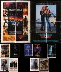 2y017 LOT OF 11 FOLDED SPECIAL POSTERS 1980s-1990s great images from a variety of movies!