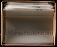 2y283 LOT OF 300 9X11 THREE-RING BINDER SLEEVES 1990s you can use them to display your stills!