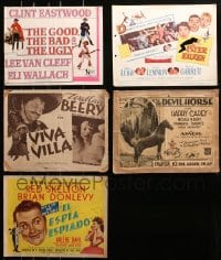 2y157 LOT OF 5 TITLE CARDS IN MUCH LESSER CONDITION 1930s-1950s from a variety of movies!