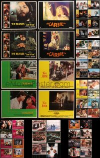2y134 LOT OF 54 LOBBY CARDS 1970s-1990s incomplete sets from a variety of different movies!