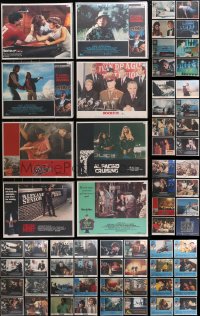 2y107 LOT OF 83 1980S BAGGED AND PRICED LOBBY CARDS 1980s incomplete sets from a variety of movies!