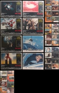 2y140 LOT OF 40 1970S BAGGED AND PRICED LOBBY CARDS 1970s incomplete sets from a variety of movies!