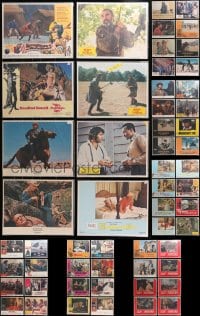 2y130 LOT OF 56 1970S BAGGED AND PRICED LOBBY CARDS 1970s incomplete sets from a variety of movies!