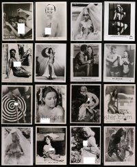 2y526 LOT OF 16 SEXPLOITATION MOVIE 8X10 STILLS 1950s-1990s great images with lots of nudity!