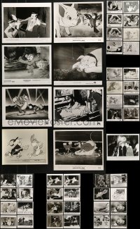 2y485 LOT OF 57 TV AND VIDEO CARTOON 8X10 STILLS 1970s-1990s great animation images!