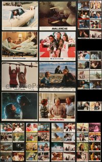 2y482 LOT OF 58 MINI LOBBY CARDS 1970s-1980s great scenes from a variety of different movies!