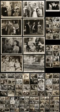 2y451 LOT OF 129 8X10 STILLS 1940s-1990s great scenes from a variety of different movies!