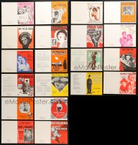 2y005 LOT OF 20 GREETING CARDS 1970s great cover images from a variety of different sheet music!