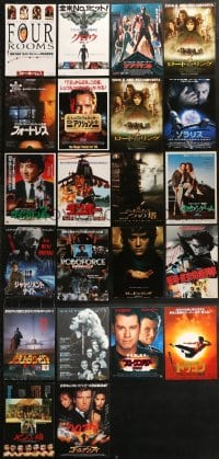 2y196 LOT OF 22 JAPANESE CHIRASHI POSTERS 1990s great images from a variety of different movies!