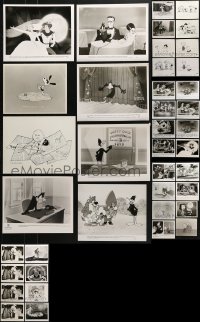 2y499 LOT OF 40 THEATRICAL AND TV CARTOON 8X10 STILLS 1980s-1990s great animation images!
