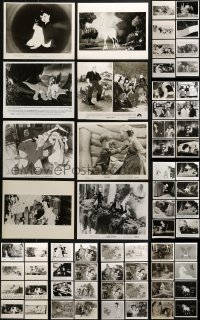 2y471 LOT OF 77 THEATRICAL AND TV CARTOON 8X10 STILLS 1960s-1990s great animation images!