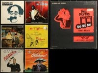 2y266 LOT OF 7 33 1/3 RPM RECORDS 1950s-1970s music from a variety of movies!