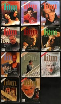 2y241 LOT OF 11 1992-93 FILM COMMENT MAGAZINES 1992-1993 great movie images & articles!