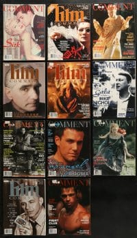 2y240 LOT OF 11 1998-99 FILM COMMENT MAGAZINES 1998-1999 great movie images & articles!