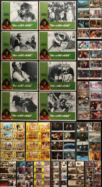 2y085 LOT OF 120 LOBBY CARDS 1960s-1980s complete sets from a variety of movies!
