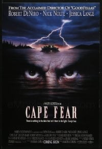 2y688 LOT OF 251 CAPE FEAR UNFOLDED 11X17 MINI POSTERS 1991 Martin Scorsese, Robert De Niro