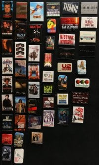 2y397 LOT OF 50 PIN-BACK BUTTONS 1990s-2000s great images from a variety of different movies!
