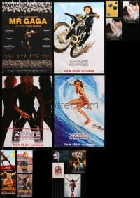 2y714 LOT OF 16 MOSLTY UNFOLDED MISCELLANEOUS POSTERS 2000s images from a variety of movies!