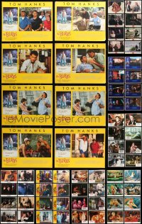 2y092 LOT OF 104 LOBBY CARDS 1960s-1990s complete sets from a variety of different movies!
