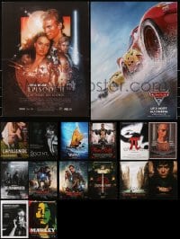2y610 LOT OF 16 FORMERLY FOLDED FRENCH 15x21 POSTERS 1980s-2000s a variety of movie images!