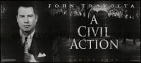 2z073 CIVIL ACTION 30sh 1998 great image of John Travolta as attorney for leukemia victims!
