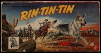2z229 ADVENTURES OF RIN TIN TIN board game 1955 James Brown & Flame Jr. in the title role!