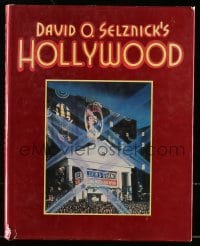 2z136 DAVID O. SELZNICK'S HOLLYWOOD hardcover book 1985 filled with wonderful images!
