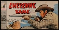 2z235 CHEYENNE board game 1958 great cover art of Clint Walker aiming his rifle!