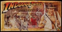 2z251 INDIANA JONES & THE TEMPLE OF DOOM board game 1984 great cover art of Harrison Ford!