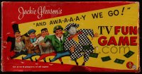 2z252 JACKIE GLEASON SHOW board game 1956 And Awa-a-a-a-y We Go!
