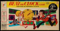 2z232 BEAT THE CLOCK board game 1969 new 2nd edition, contains 60 different stunts!