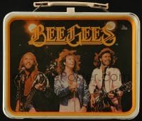 2z144 BEE GEES metal lunchbox 1978 great images of the musical trio on stage and more!