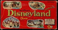 2z240 DISNEYLAND board game 1959 great images of attractions at the theme park in California!