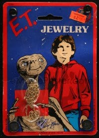 2z161 E.T. THE EXTRA TERRESTRIAL collectible necklace 1983 great collectible, you can wear it too!