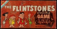 2z243 FLINTSTONES board game 1961 Fred & Wilma Flintstone, Barney & Betty Rubble, Stoneage Game!