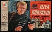 2z265 MAN FROM U.N.C.L.E. 6x10 card game 1966 cover art of David McCallum as Illya Kuryakin!