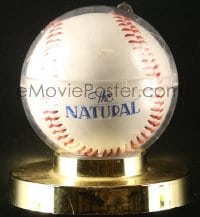 2z171 NATURAL promo item 1984 Barry Levinson, Robert Redford, baseball with the movie's title!