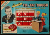 2z279 TIC TAC DOUGH board game 1960 hosted by Jack Barry, automatic category selector, junior!