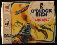 2z281 TWELVE O'CLOCK HIGH 6x8 board game 1965 Robert Lansing as General Frank Savage!