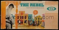 2z273 REBEL board game 1961 Nick Adams, based on the famous television series!