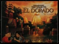 2z275 ROAD TO EL DORADO 9x12 board game 2000 Gold & Glory, Dreamworks cartoon about city of gold!