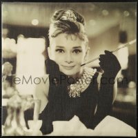 2z052 AUDREY HEPBURN 24x24 Canadian art print 2012 smiling close-up from Breakfast at Tiffany's!